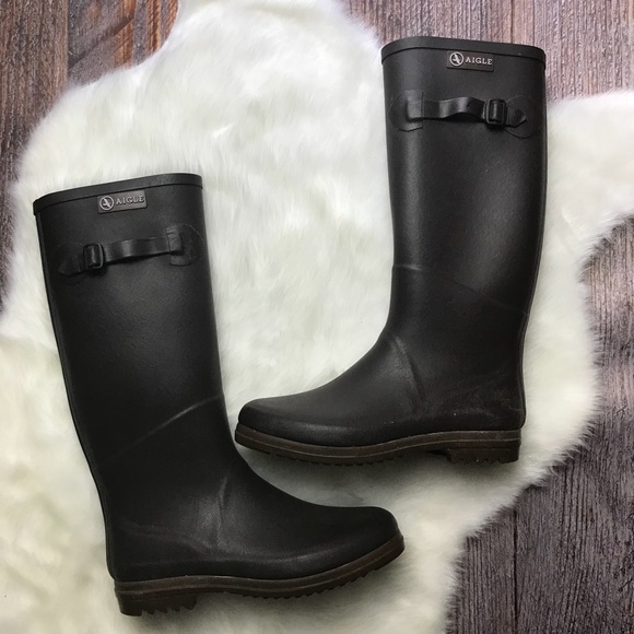aigle womens rain boots